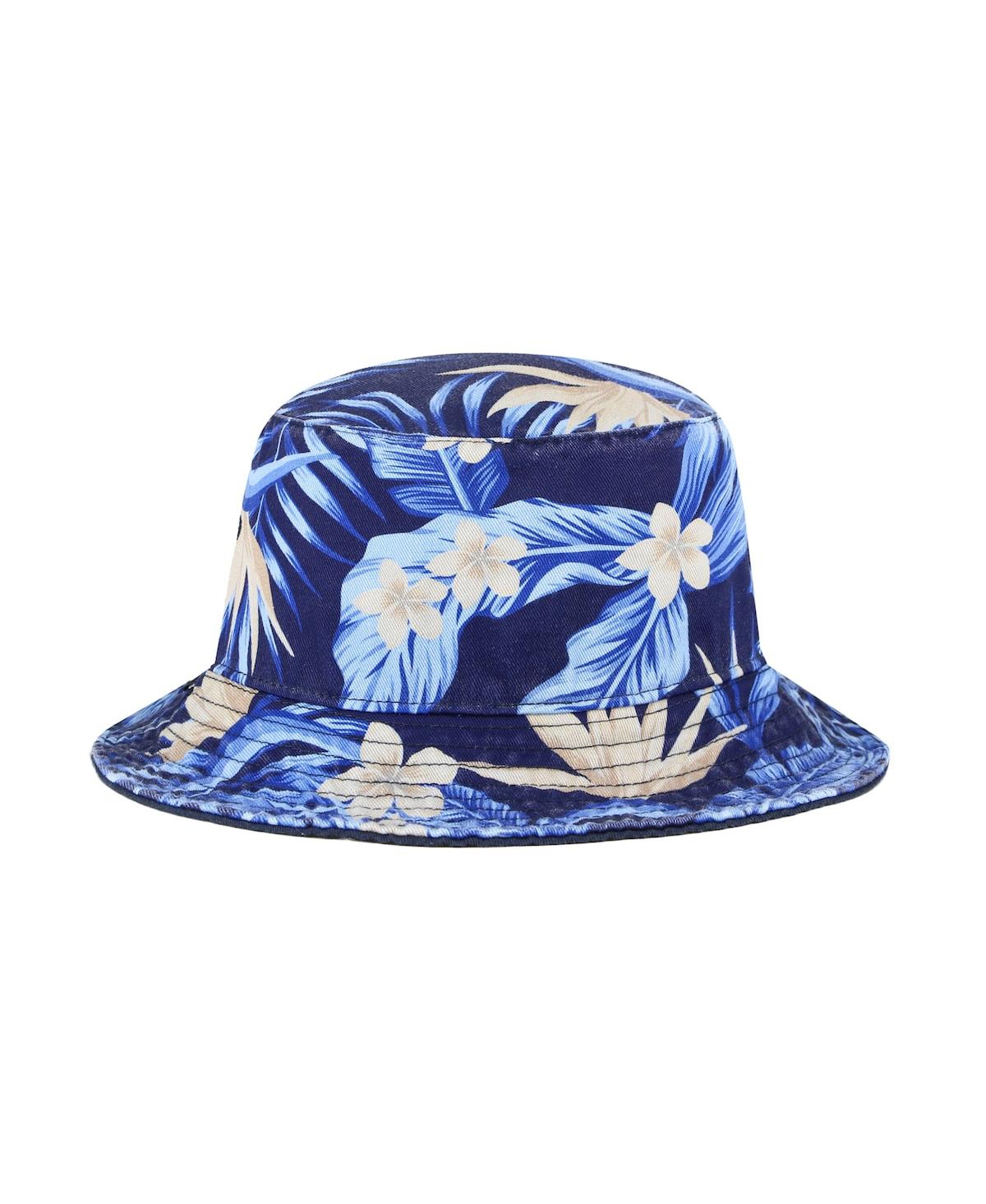 47 Brand Men's Navy Auburn Tigers Tropicalia Bucket Hat In Navy