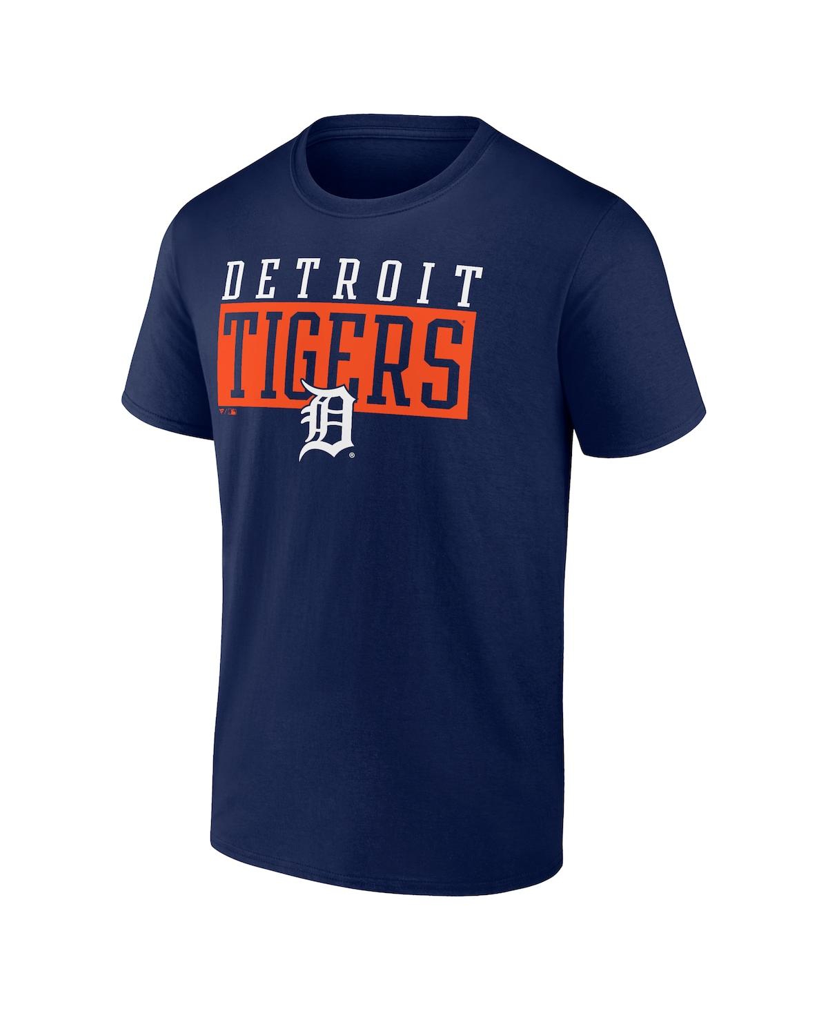 Fanatics Men'sDetroit Tigers Hard To Beat T-Shirt - Navy