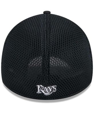 Men's Tampa Bay Rays Evergreen Black White Neo 39THIRTY Flex Hat