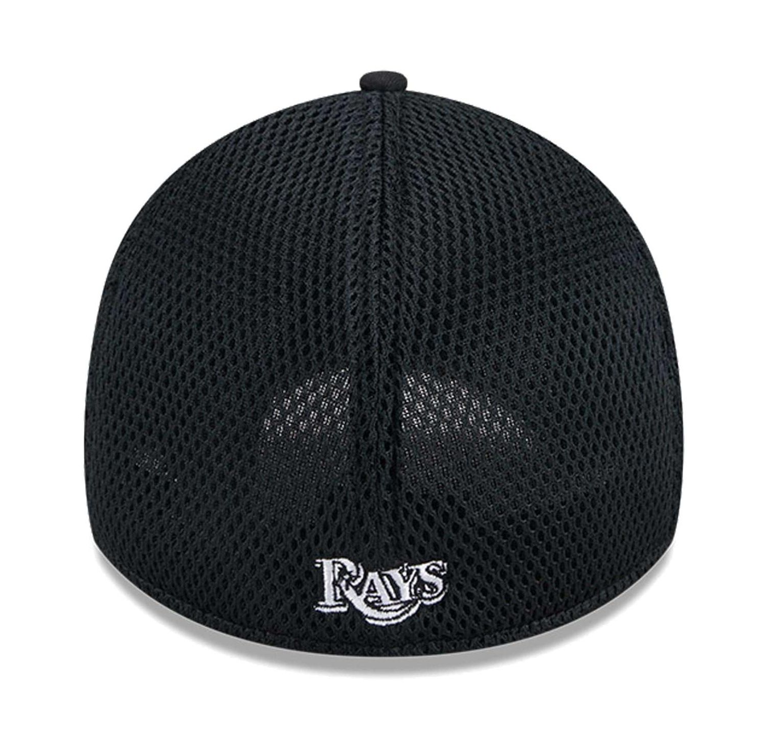 Men's Tampa Bay Rays Evergreen Black White Neo 39THIRTY Flex Hat