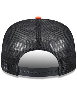 Men's White/Orange San Francisco Giants Team Foam Front A-Frame Trucker 9FIFTY Snapback Hat