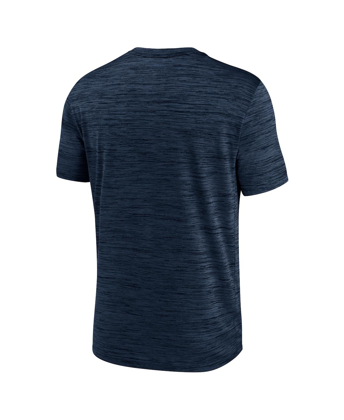 Fanatics Jordan Men's Navy Michigan Wolverines 2024 Sideline Velocity Performance T-shirt In Navy