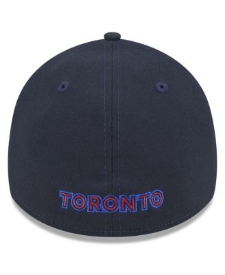 Men's Navy Toronto Blue Jays 2024 City Connect 39THIRTY Flex Hat