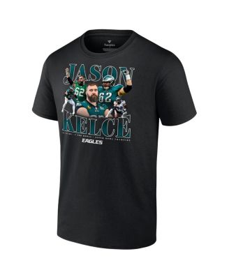 Men's Jason Kelce Black Philadelphia Eagles Retirement T-Shirt