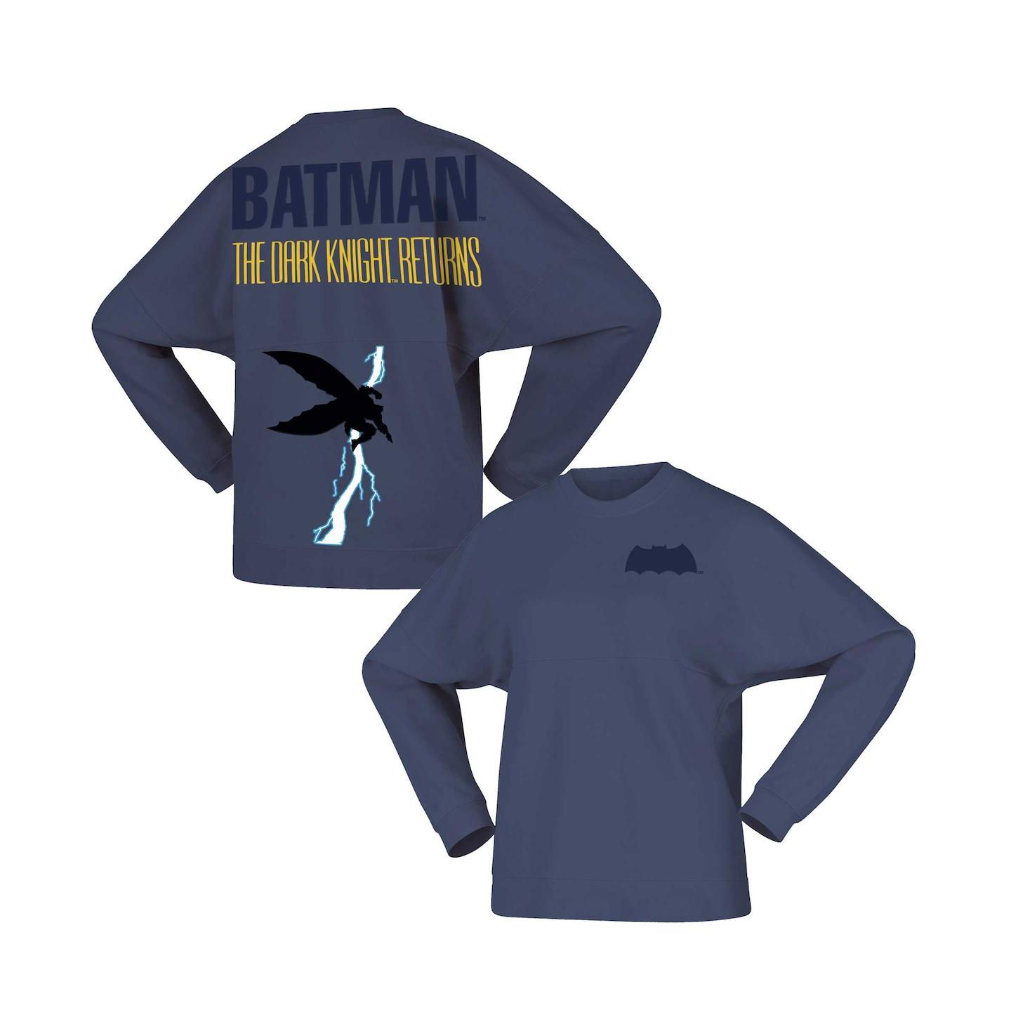Толстовка Spirit Jersey Blue Batman The Dark Knight Returns Moonlight Fleece Pullover — фото 1
