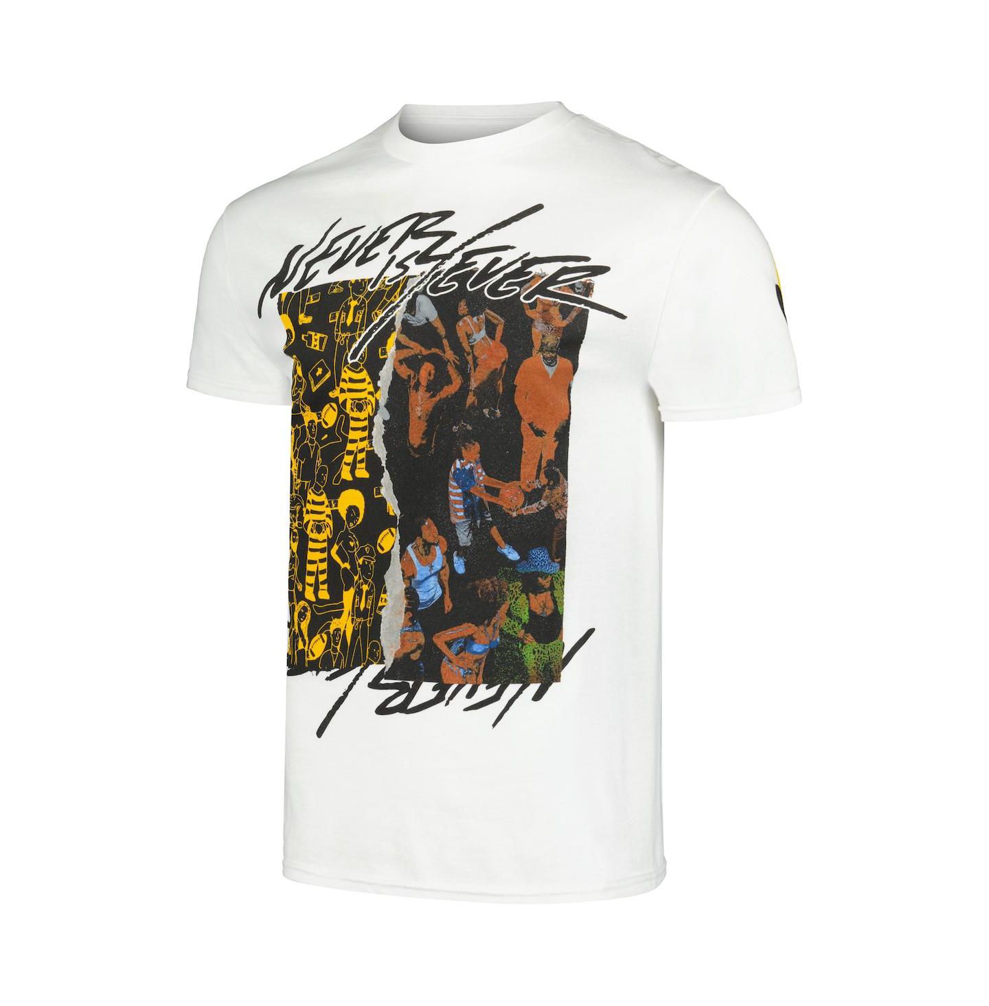 Футболка Manhead Merch White JID Never Iz 4 Ever — фото 3