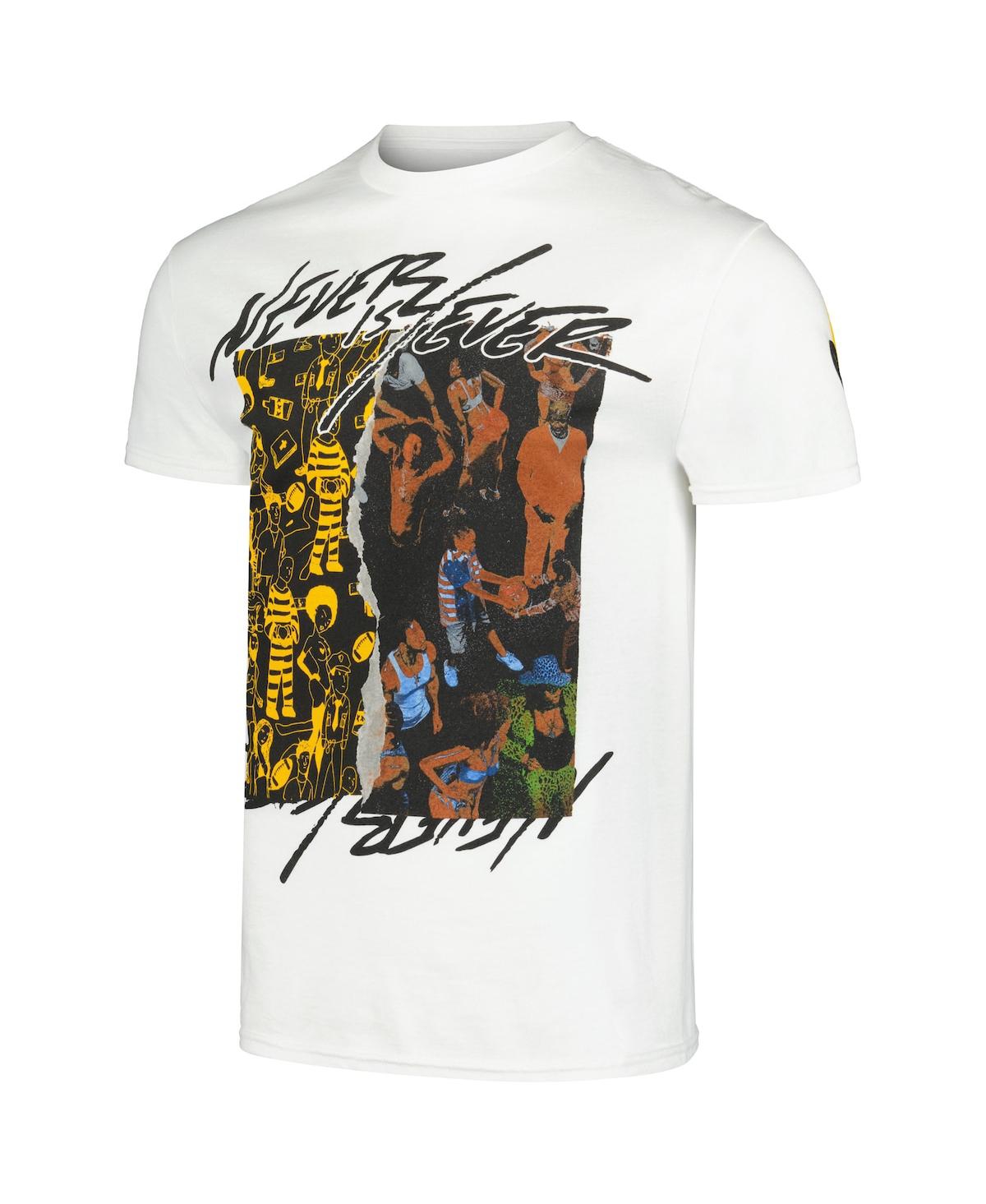 Manhead Merch Men's And Women's  White Jid Never Iz 4 Ever T-shirt In White