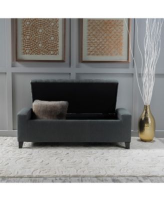 Stylish Storage Ottoman with Tufted Top