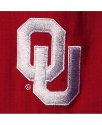 Men's Crimson Oklahoma Sooners Big Tall Tamiami Omni-Shade Button-Down Shirt