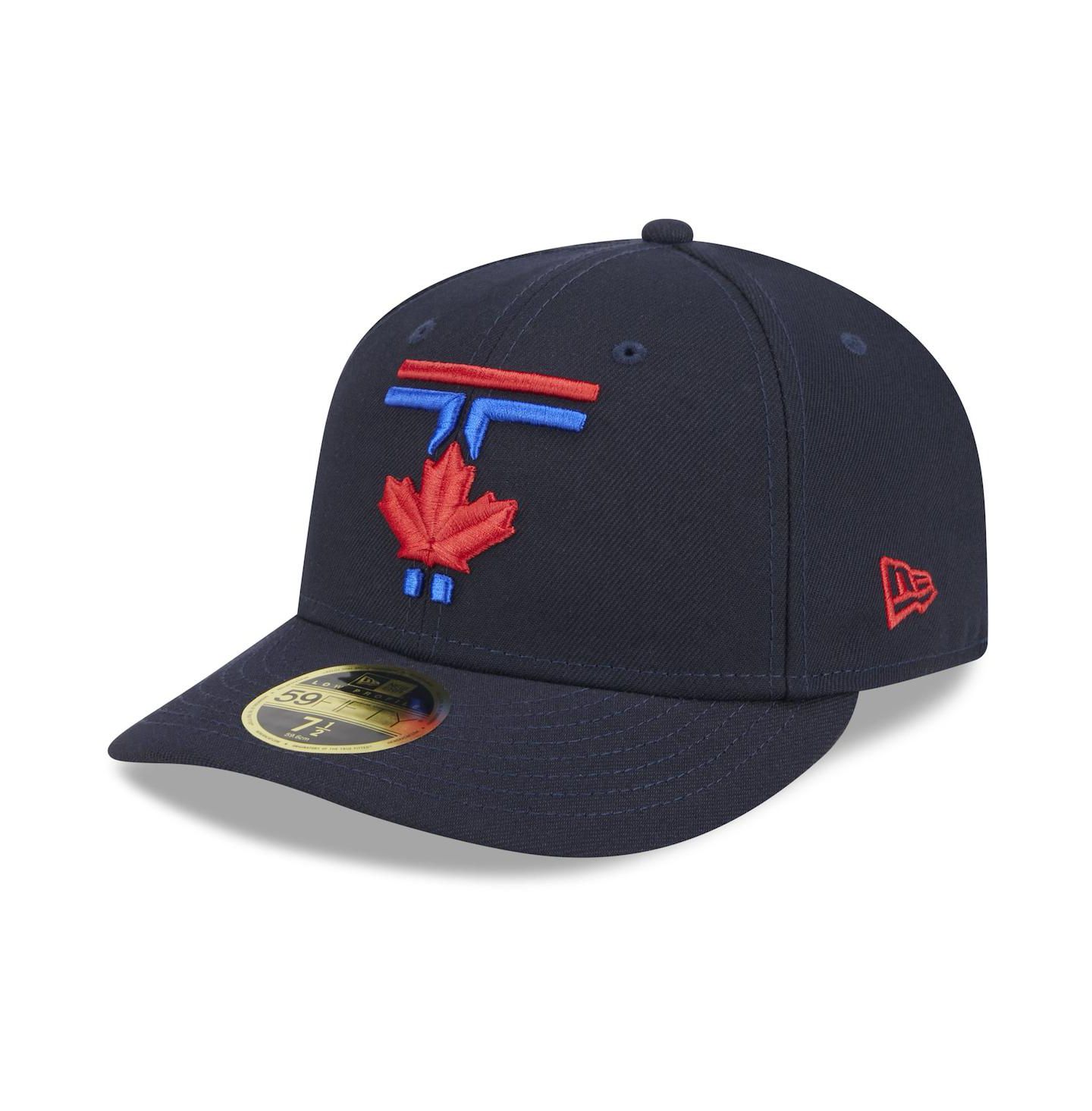 Мужская кепка New Era Royal Toronto Blue Jays 2024 City Connect Low Profile 59FIFTY Fitted Hat — фото 1