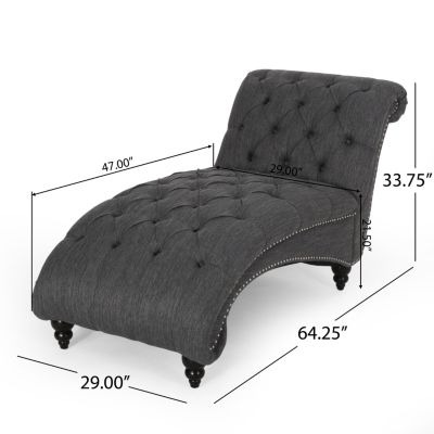 Streamdale Indulge in Comfort & Style Curved Button Tufted Stitched Lounge Chair