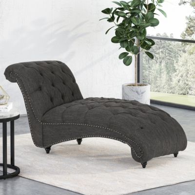 Streamdale Indulge in Comfort & Style Curved Button Tufted Stitched Lounge Chair