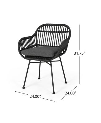 Streamdale Modern Rattan Chairs for Outdoor Living with Comfortable Cushions