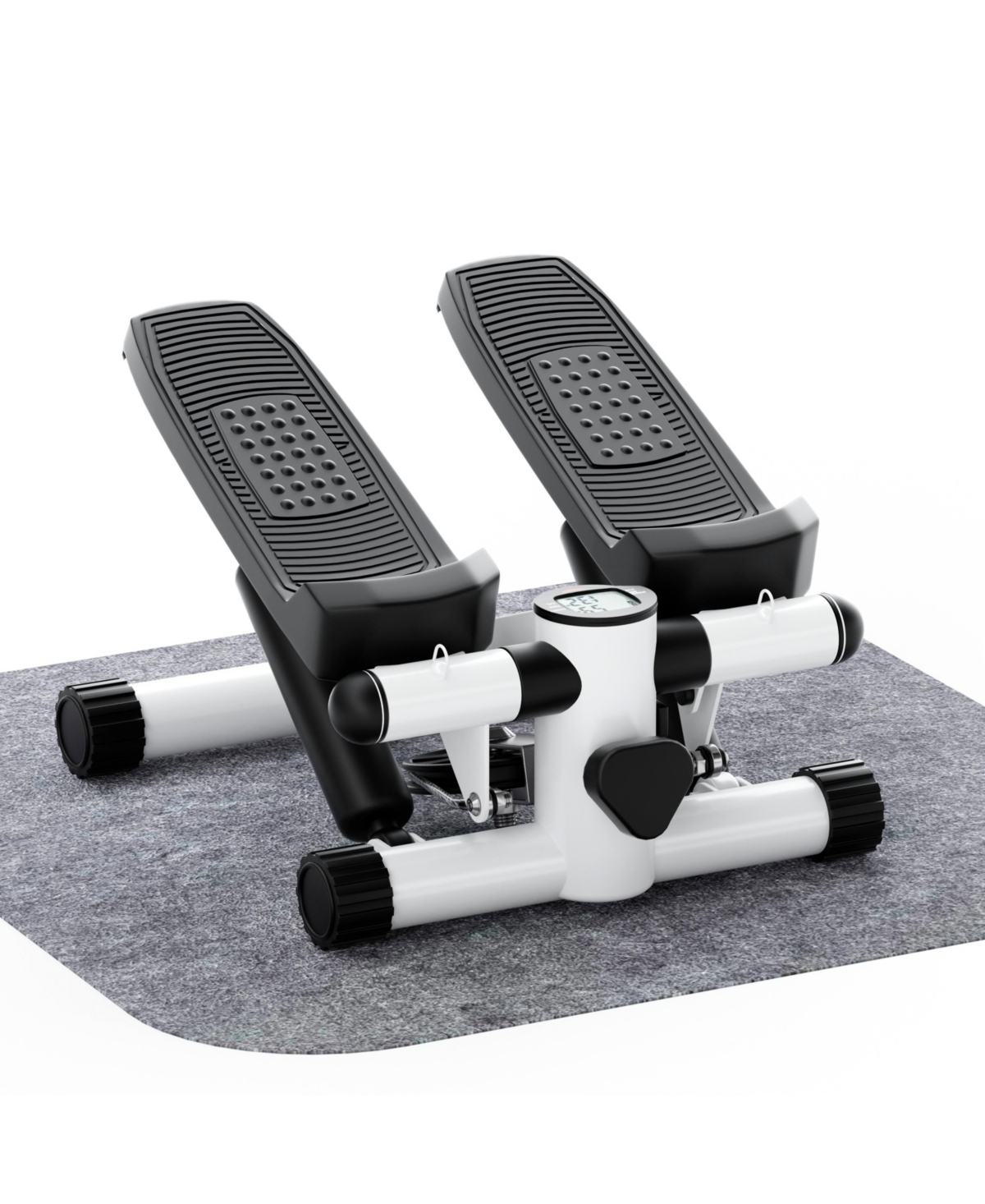 Streamdale Furniture Compact Mini Stepper with Led Display, Resistance Bands, and Non-Slip Base