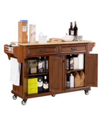  Cambridge Top Kitchen Island with Storage