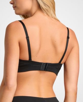 Women's Everyday Soft Organic Cotton Lace Non-Padded Balconette