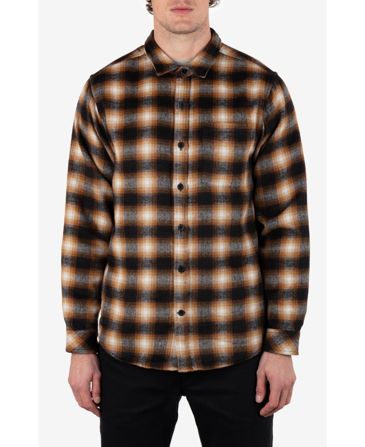 Men's Portland Heavyweight Flannel Shirt - Brown
