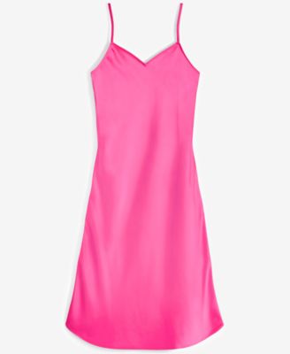 Women's Satin Midi Slipdress, Created for Macy's