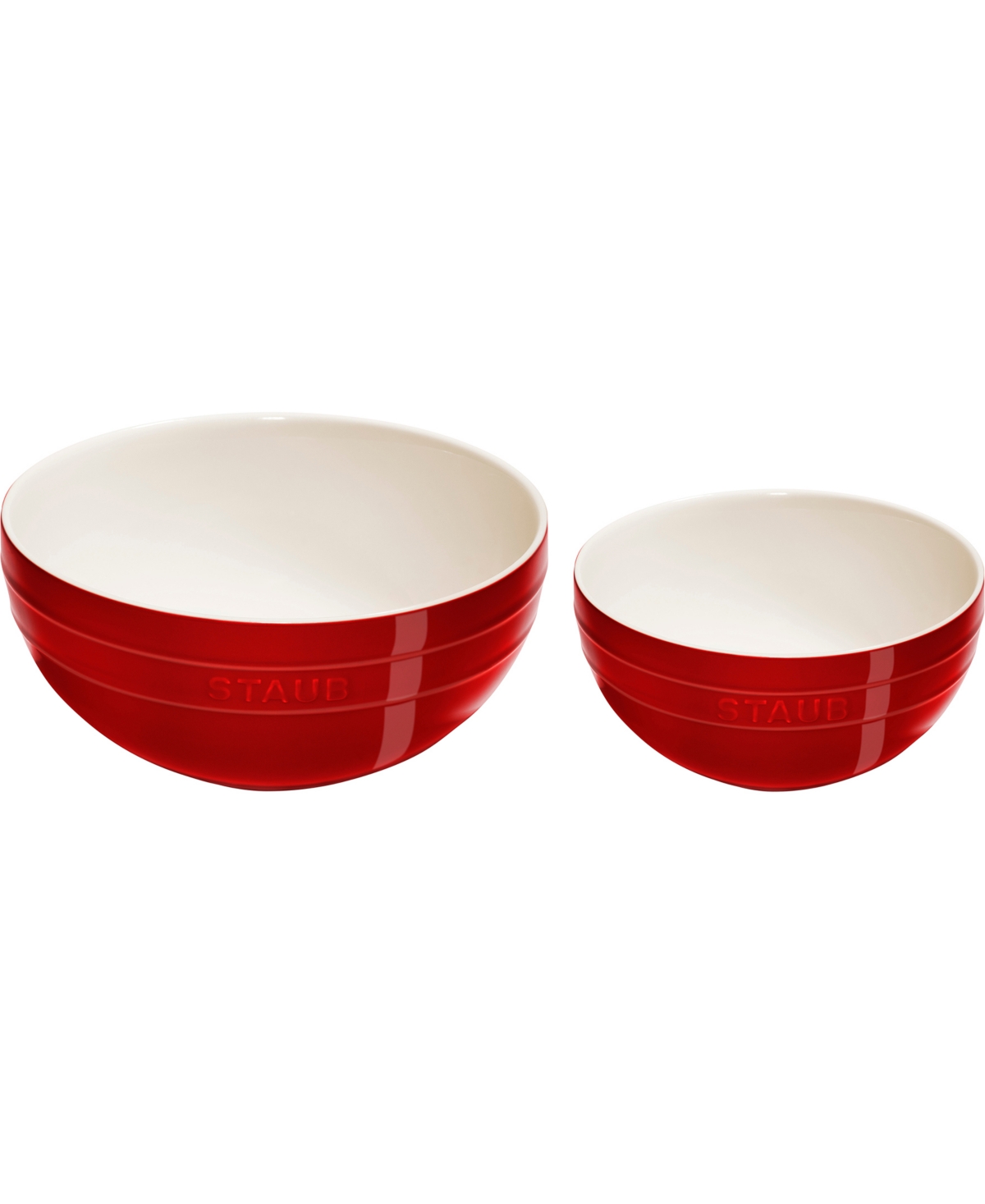 STAUB NESTED MIXING BOWLS, SET OF 2 