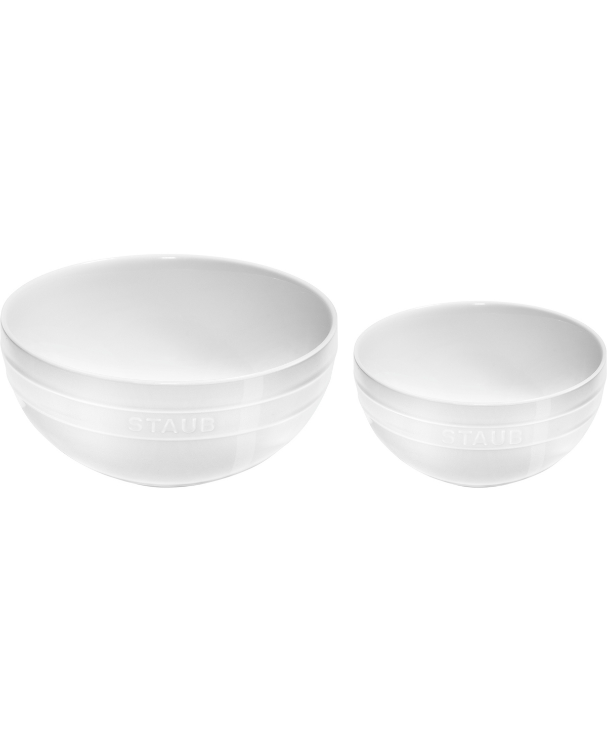 STAUB NESTED MIXING BOWLS, SET OF 2 