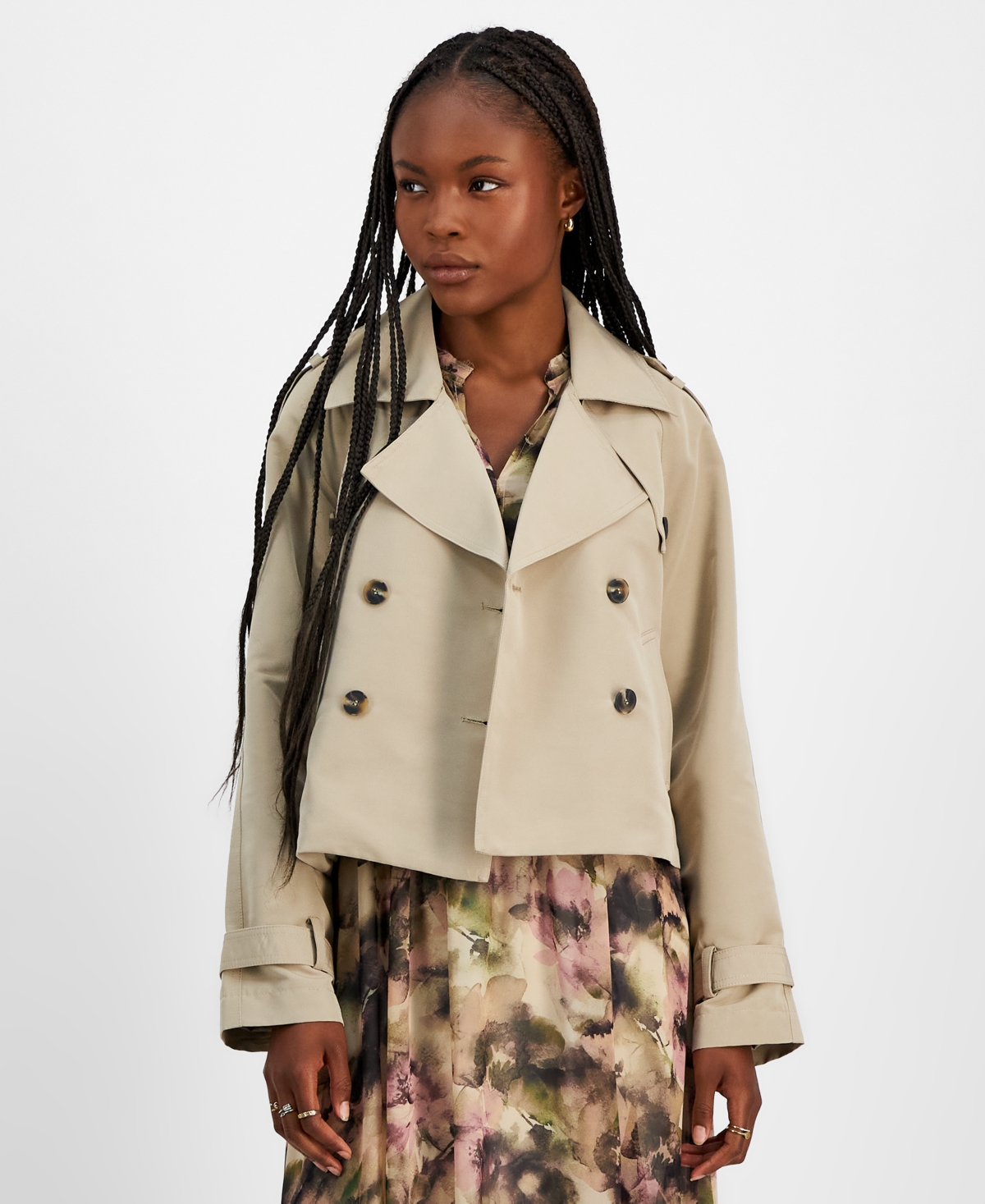 Steve Madden Women's Sirus Cropped Jacket