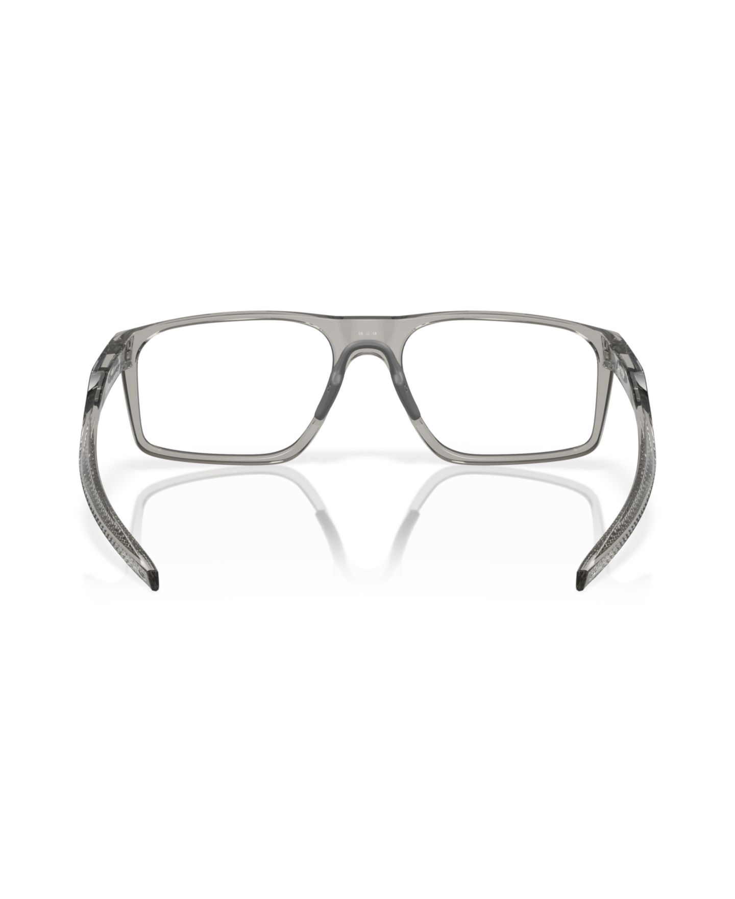 Мужские очки Celine Oakley Rectangle Bat Flip Eyeglasses, OX8183, цвет: Серый теневой — фото 4