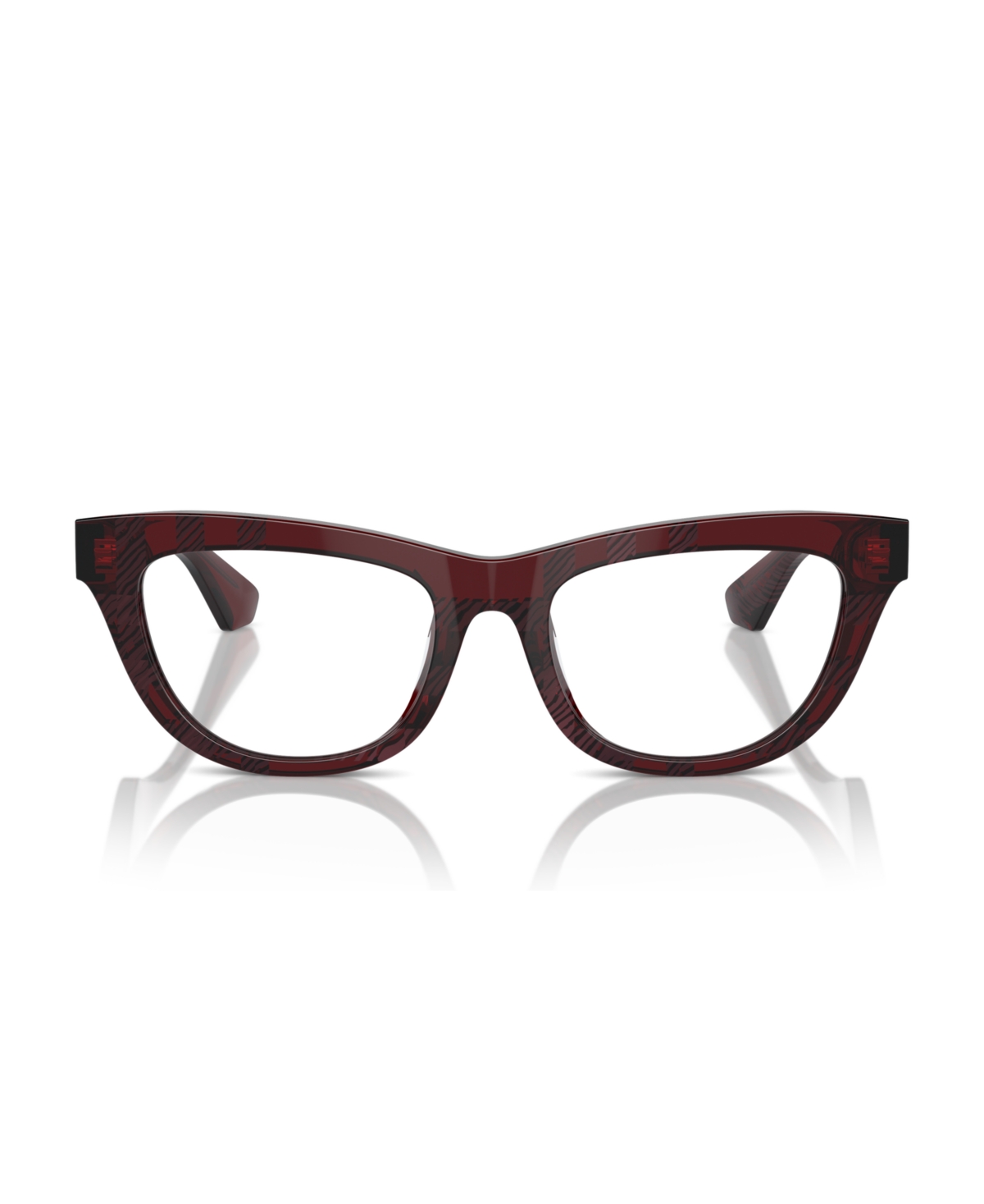 Burberry Women's Eyeglasses,e2406u In Check Red