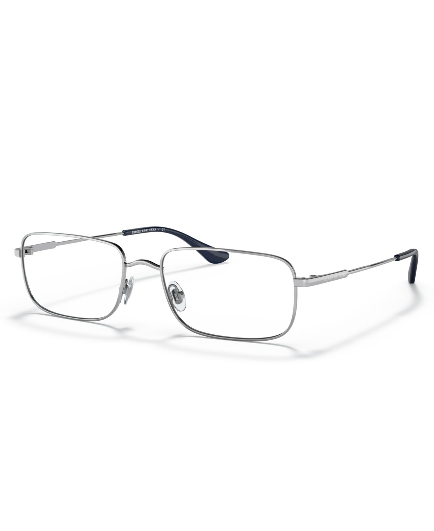 Мужские очки Brooks Brothers Man Rectangle Metal BB1098 Eyeglasses — фото 1