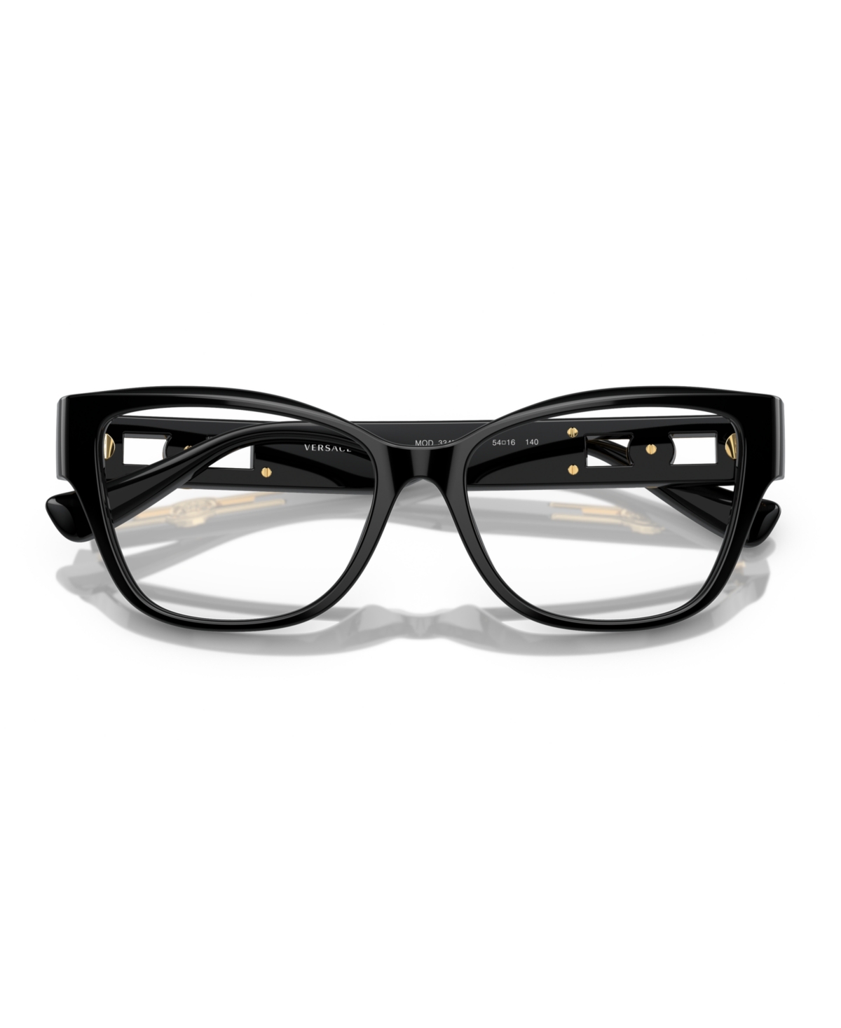 Versace Women's Eyeglasses, Ve3347 In Pink Transparent