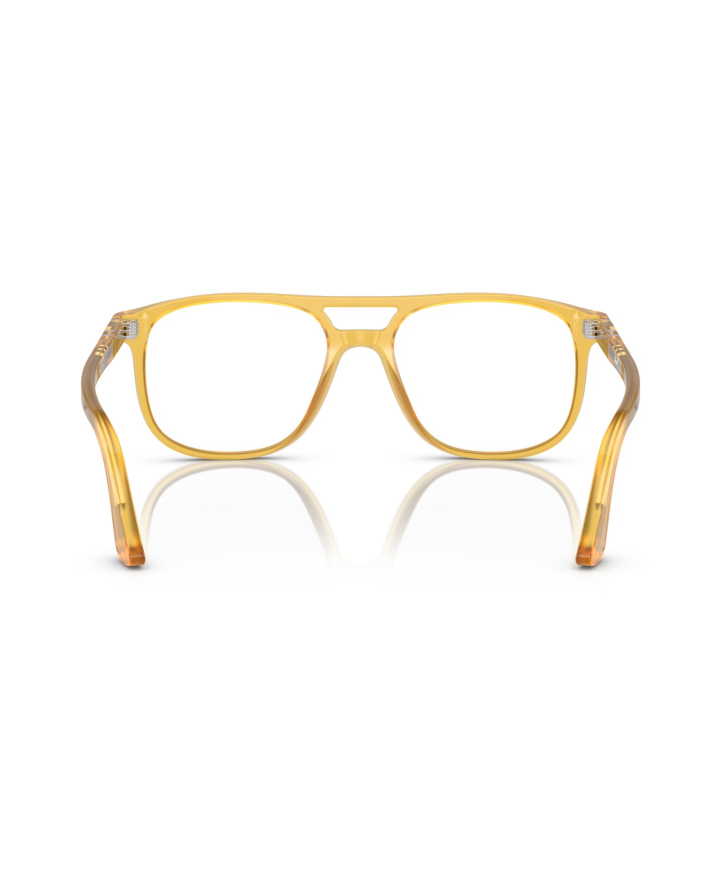 Очки Persol Unisex Pilot/Aviator Plastic PO3329V Greta Eyeglasses, цвет: Miele — фото 4
