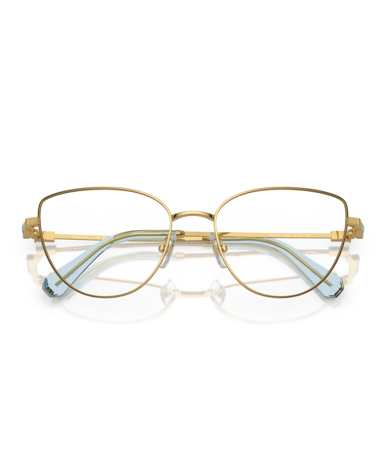 Woman Cat Eye Metal SK1007 Eyeglasses