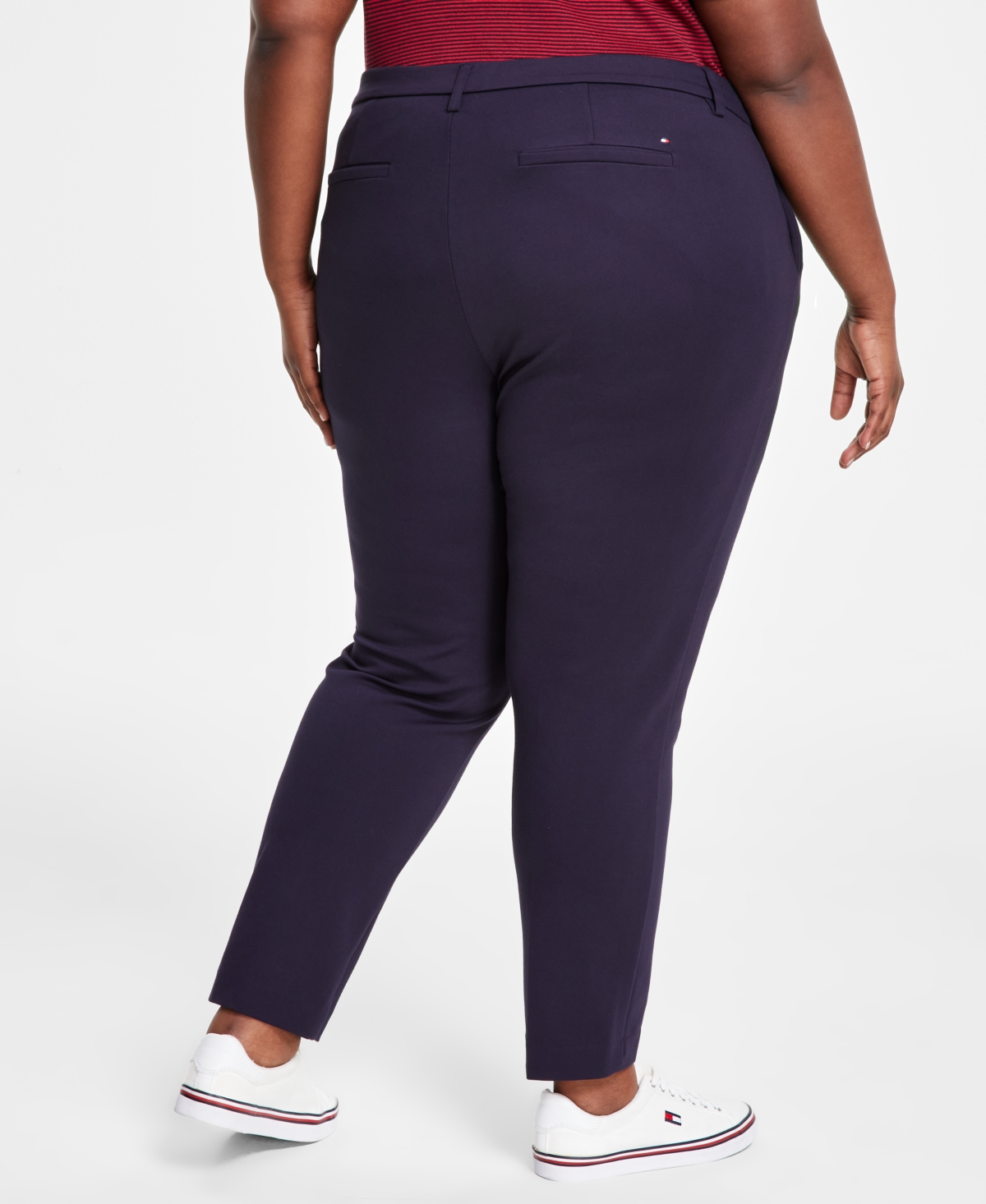 Tommy Hilfiger Plus Size Ponte Straight Leg Pants