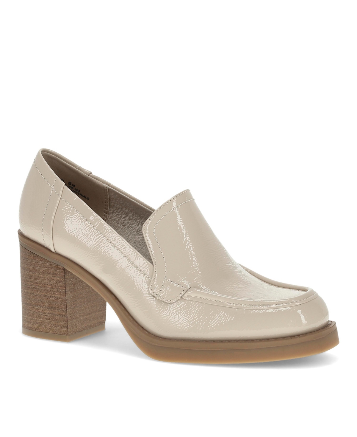 Shop Baretraps Women's Gretel Block Heel Loafer In Ivory