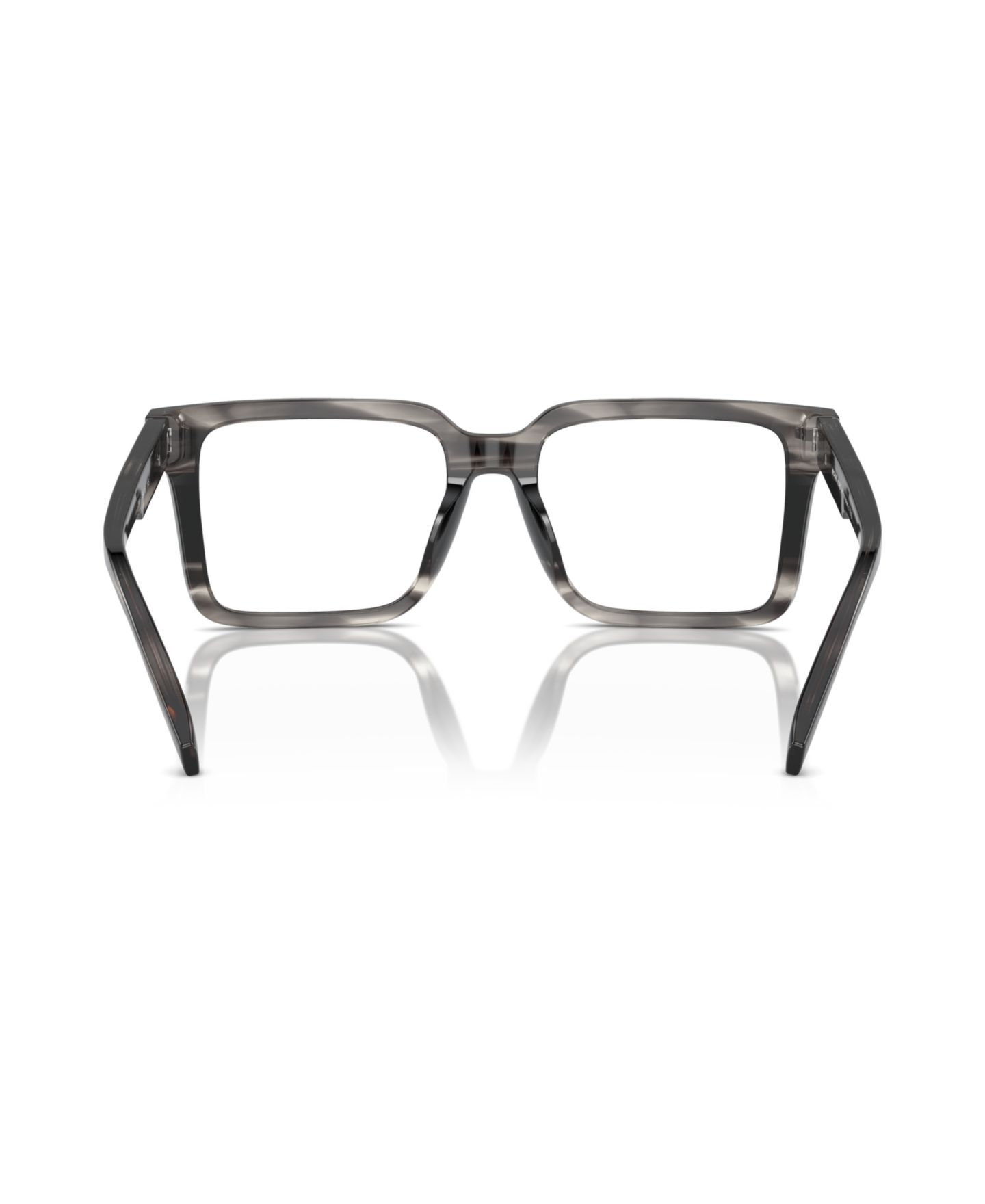 Мужские очки Michael Kors Man Square Plastic MK4121U Mosel Eyeglasses, цвет: Чёрный — фото 4