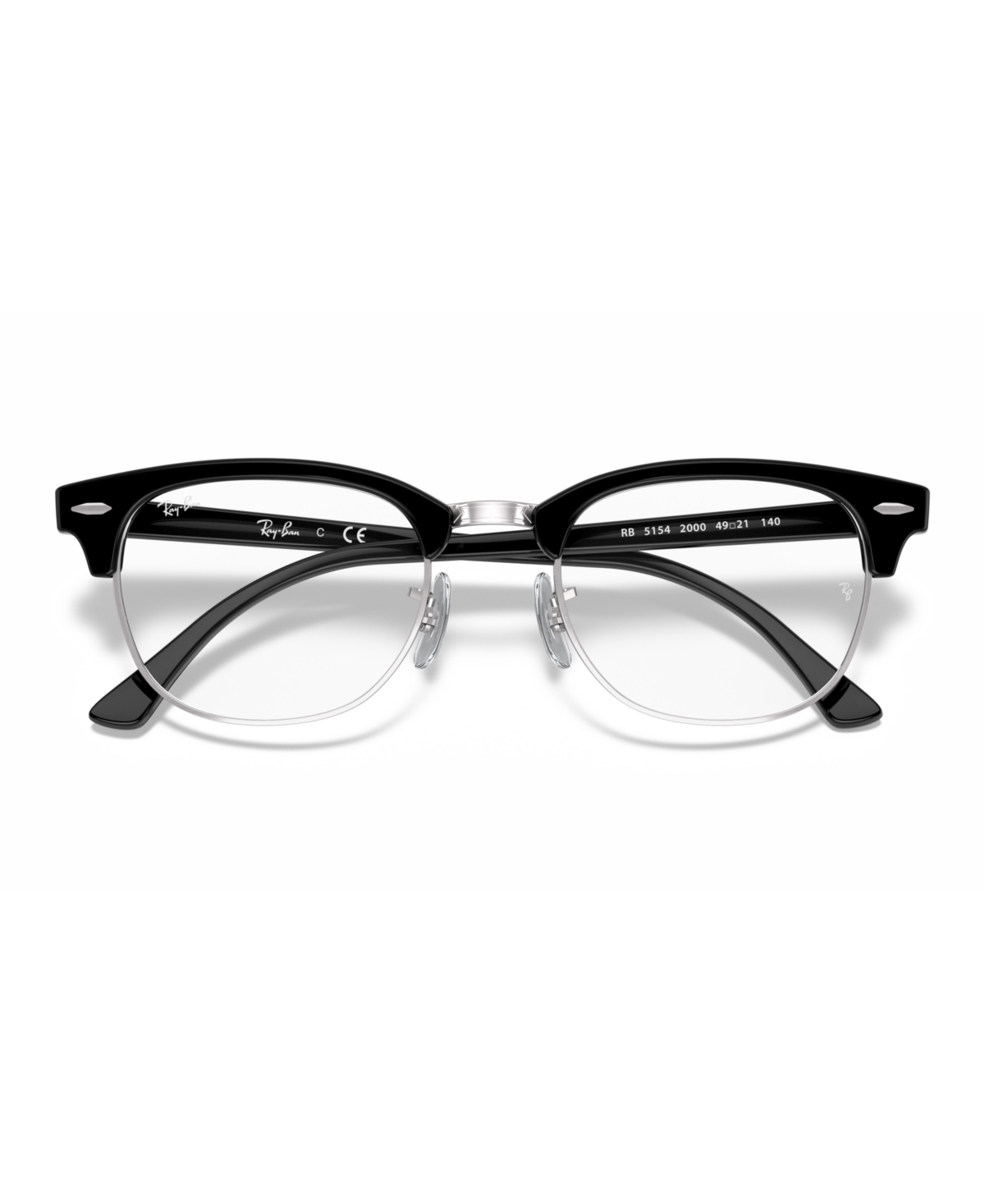 Ray Ban Unisex Eyeglasses, Rb5154 In Striped Blue