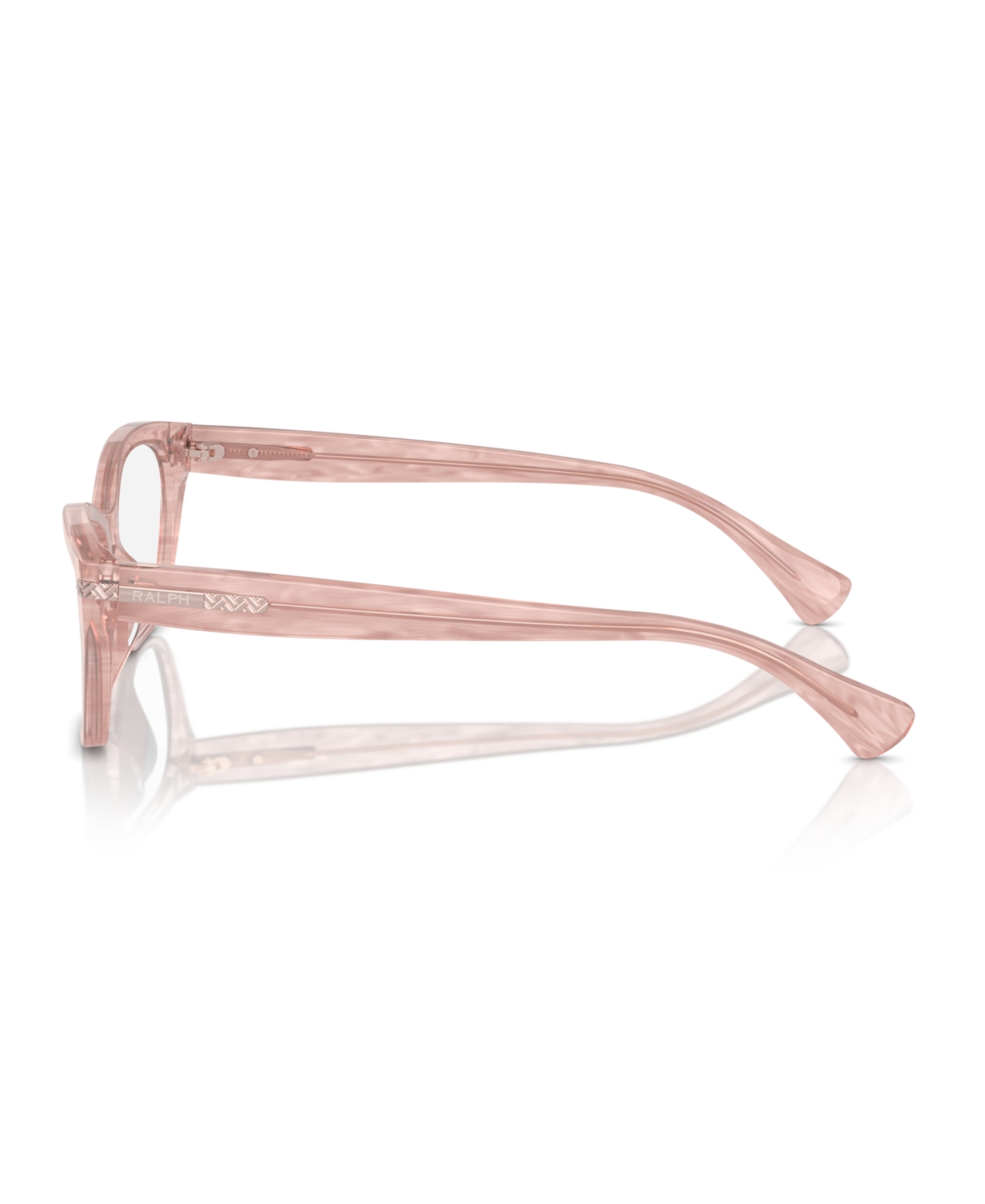 Shop Ralph Lauren Women's Eyeglasses, A7161u In Shiny Transparent Rose