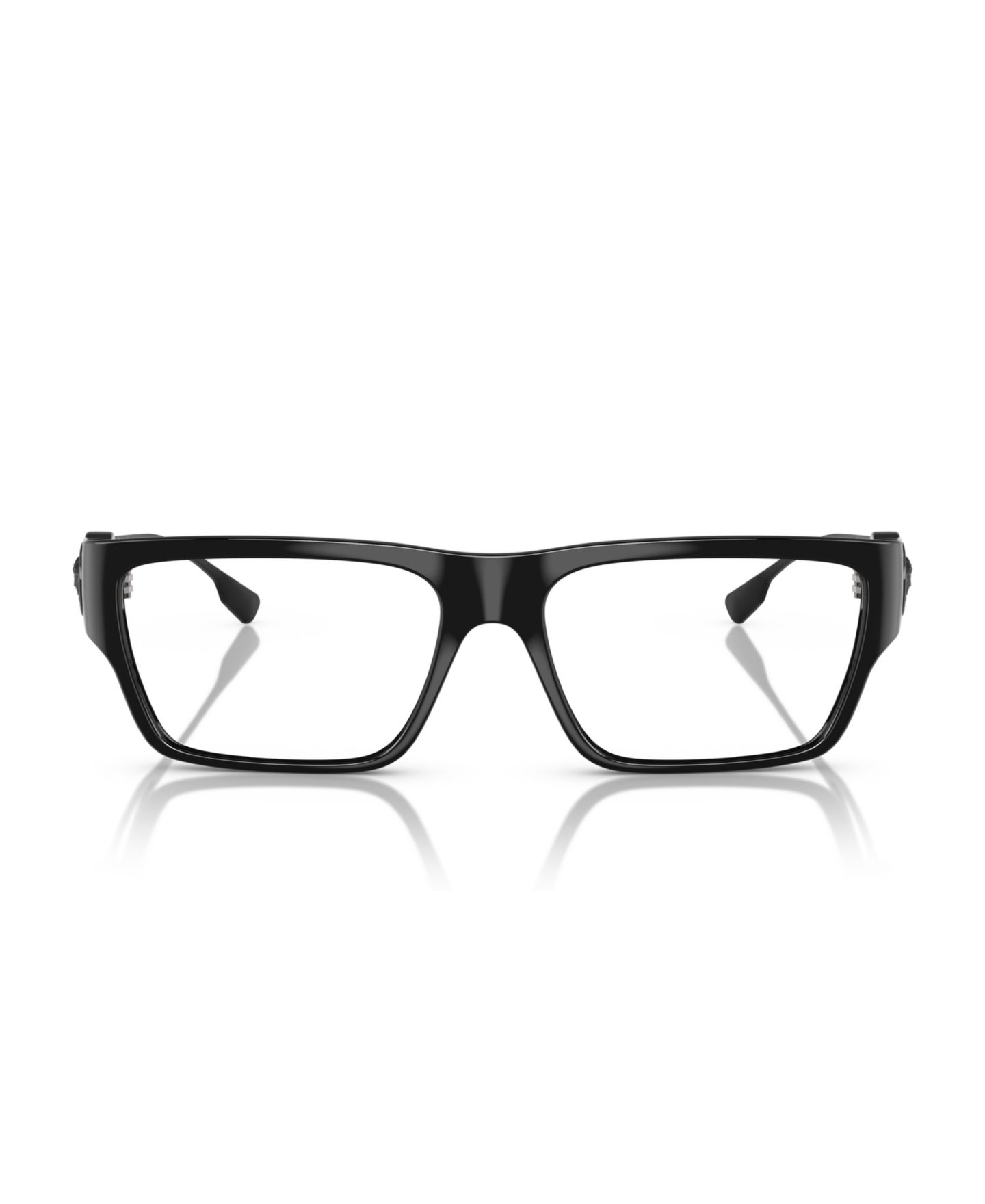 Мужские очки Versace Man Rectangle Plastic VE3359 Eyeglasses, цвет: Чёрный — фото 2