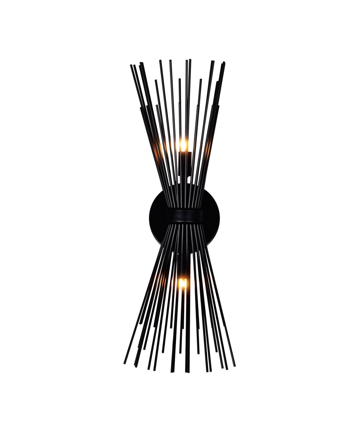 Shop Cwi Lighting Savannah 2 Light Wall Sconce In Black