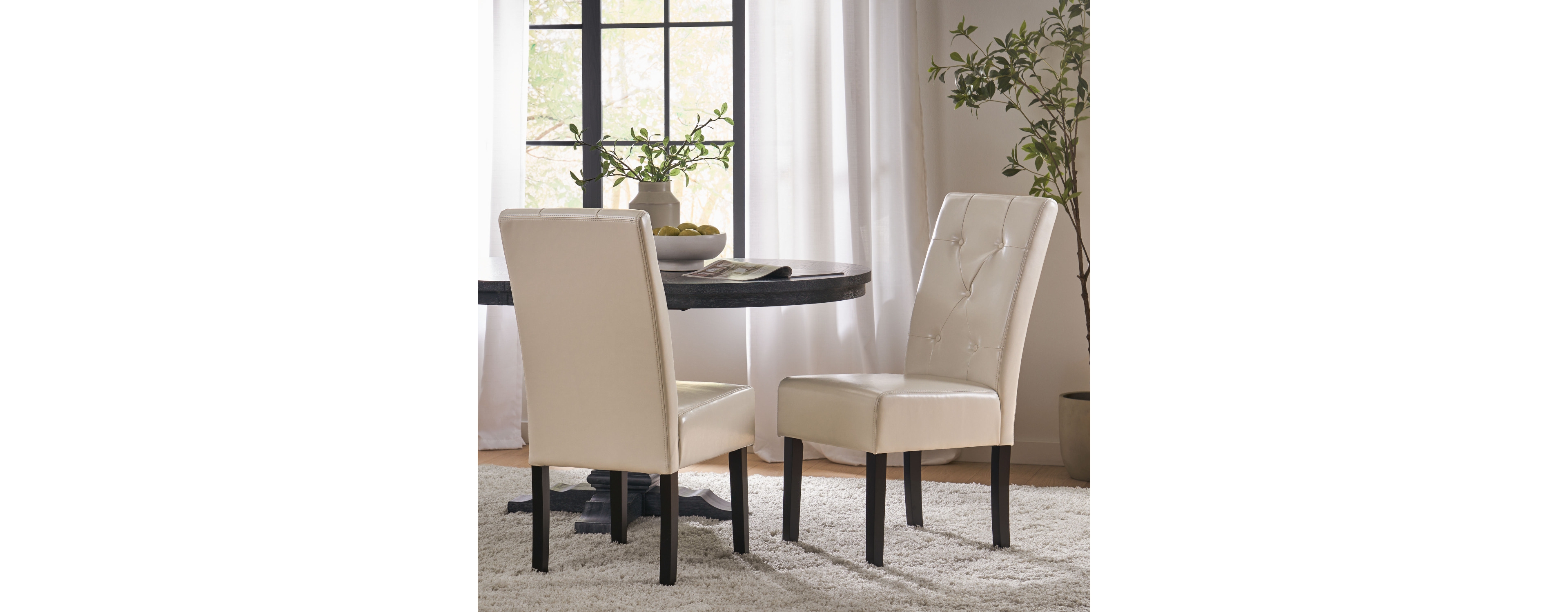 Streamdale Upholstered Dining Chairs Contemporary Style, Enduring Comfort