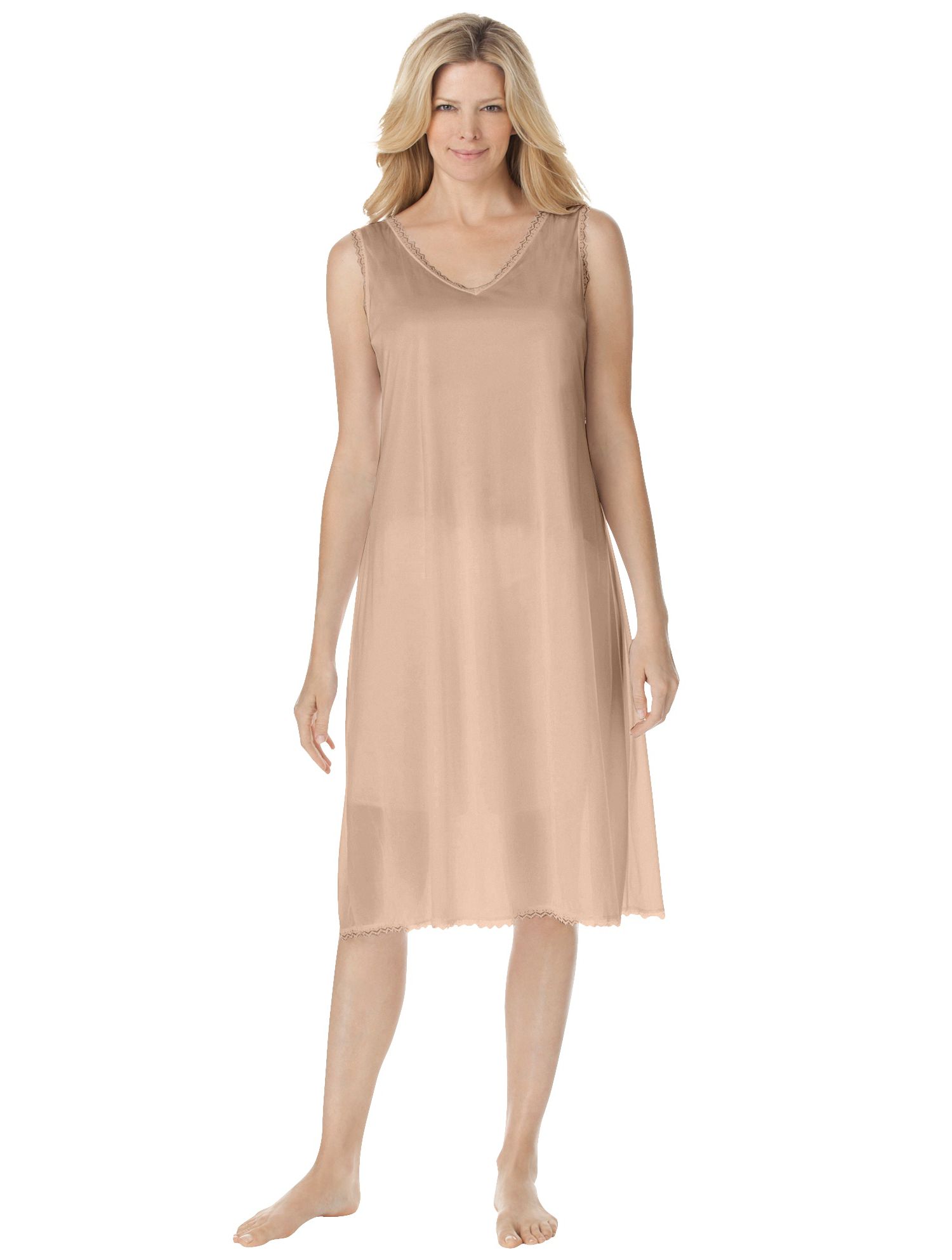 Women's Lace-Trim Slip