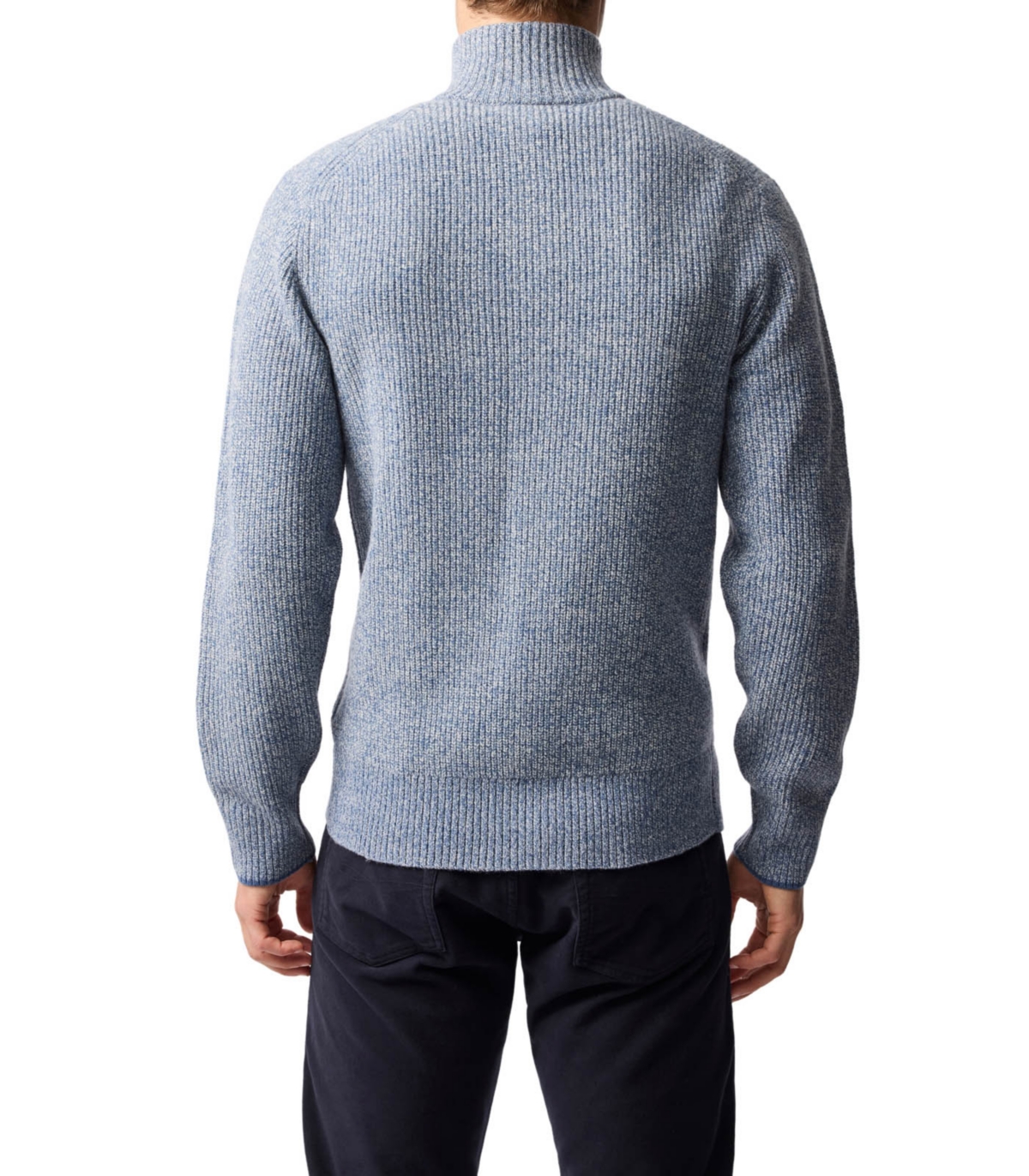 Rodd & Gunn Men's Robbies Road Quarter-zip Sweater In Blue