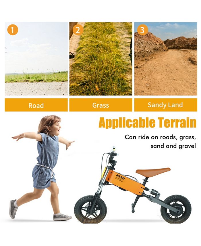 Simplie Fun Children's outdoor offroad electric bicycle Macy's