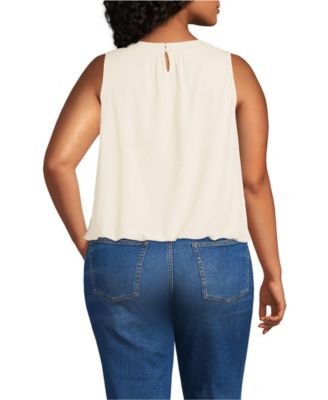 Plus Size Lightweight Jersey Tank Top