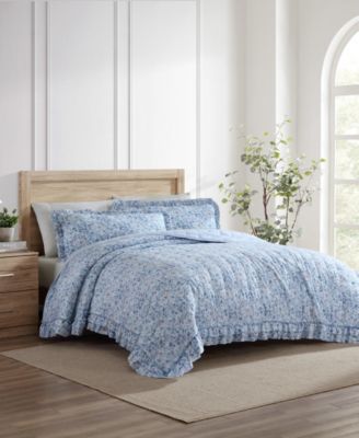 Quartet Dot 3 Piece Quilt Set, King