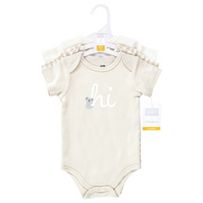 Soft Cotton Bodysuit Triple Pack