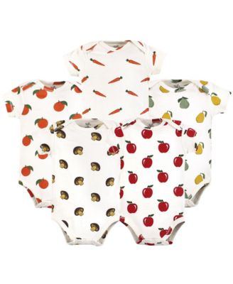 Touched by Nature Baby Boys Unisex Natural One-Piece Garments - Fruits and veggies 38$