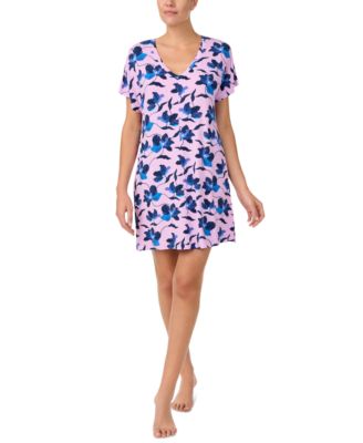 Sanctuary - Women's Short-Sleeve Floral Sleepshirt