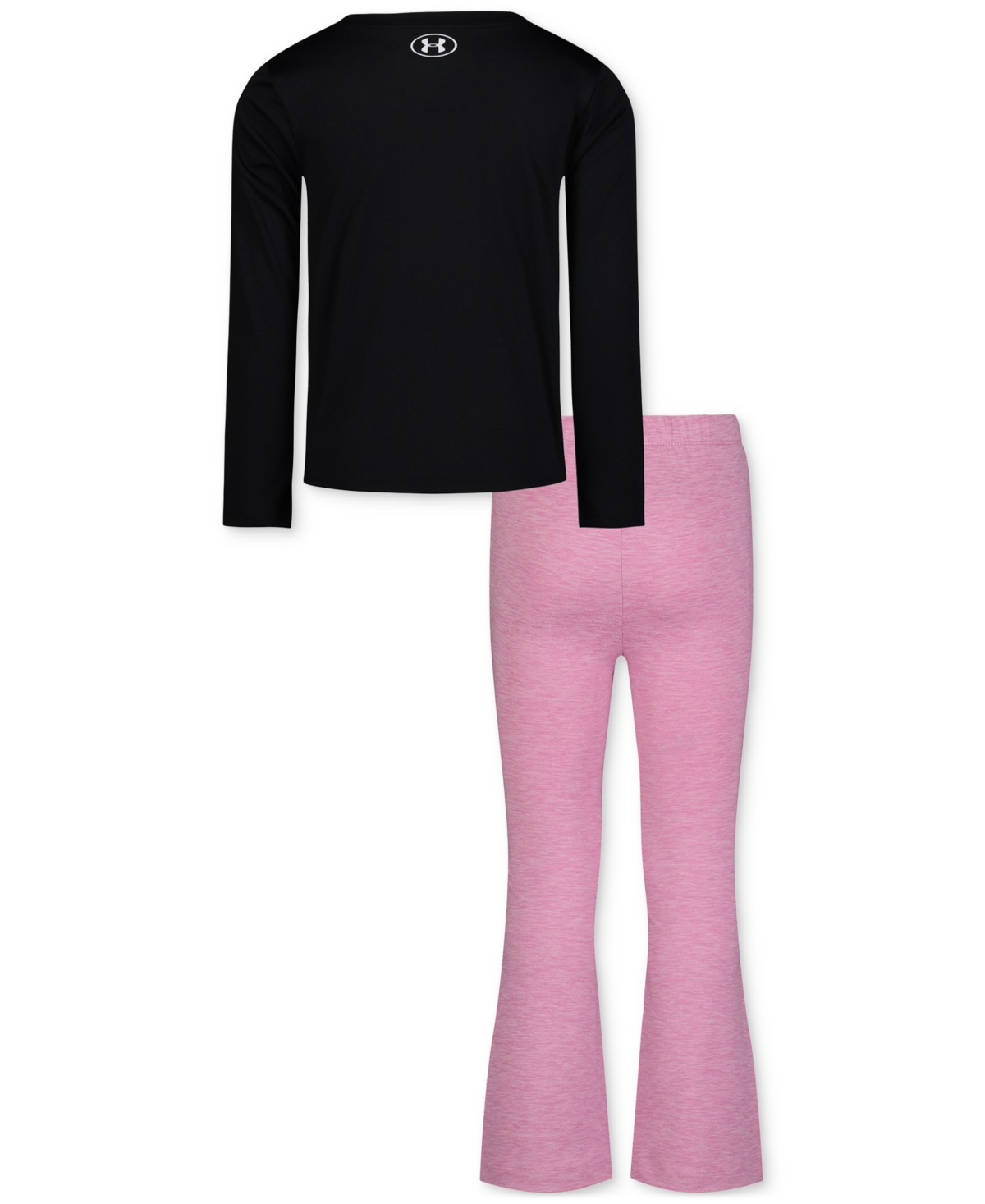 Under Armour Little Girls T-Shirt & Flare-Leg Yoga Pants, 2 Piece Set