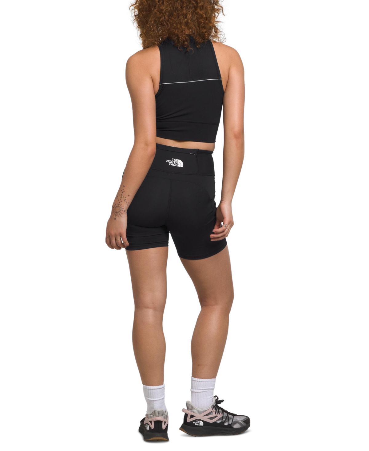 The North Face Women's Movmynt Performance Tights Shorts In Tnf Black