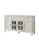 Hulala Home Oswaldo Traditional 58'' Wide Sideboard with 3 Drawer - White